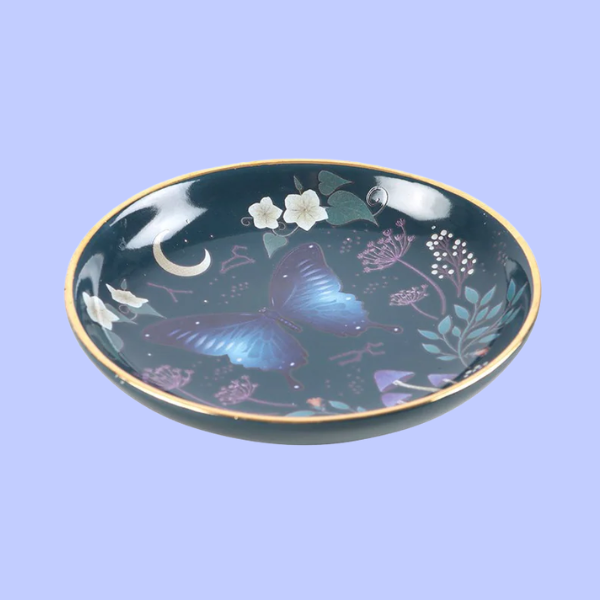 MIDNIGHT MOTH TRINKET DISH