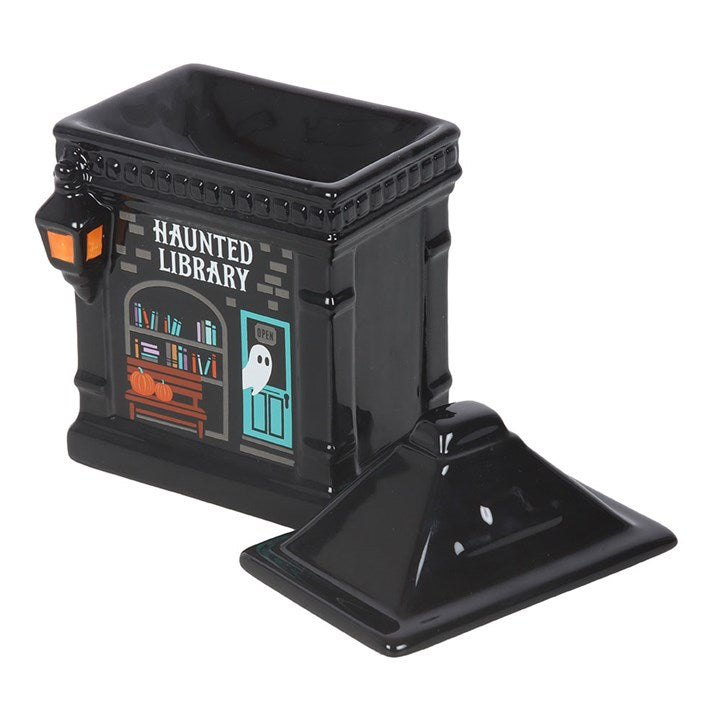 HAUNTED LIBRARY OIL BURNER