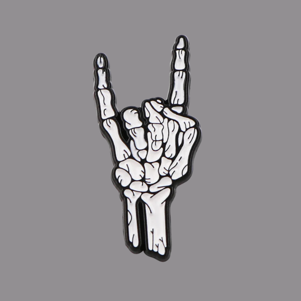SKELETON HAND PIN
