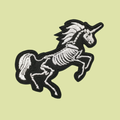 SKELETON UNICORN PATCH