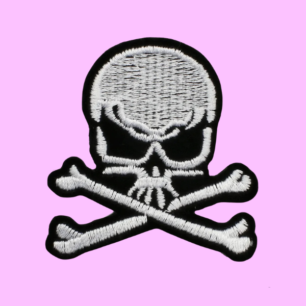 SKULL + BONES PATCH