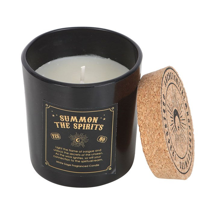 SPIRIT BOARD WHITE SAGE CANDLE