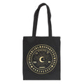 BLACK + GOLD TALKING BOARD TOTE BAG