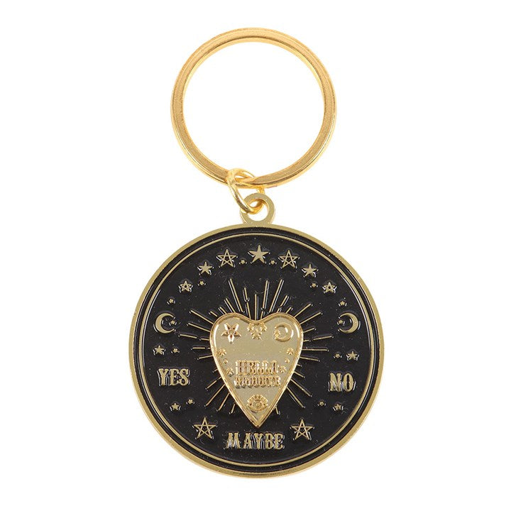 SPINNING PLANCHETTE KEYRING