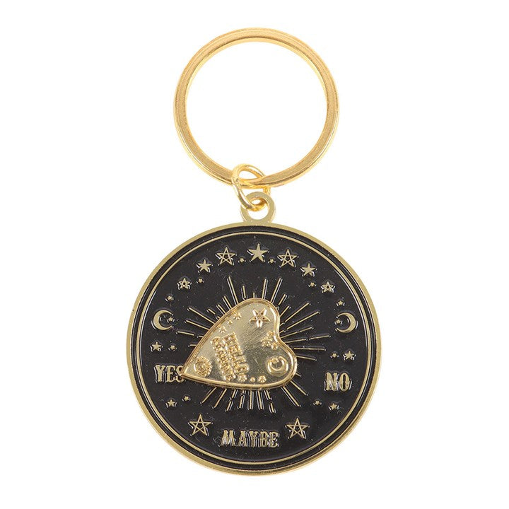 SPINNING PLANCHETTE KEYRING