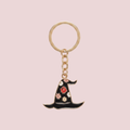 SPOOKY BABE WITCH HAT KEYRING