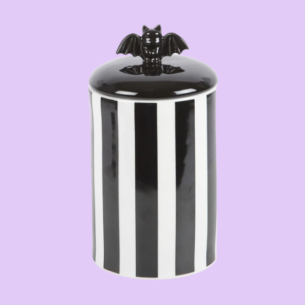 STRIPED BAT STORAGE JAR