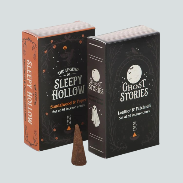 SET OF 2 HAUNTED LIBRARY INCENSE CONE PACKS
