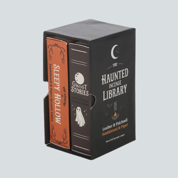 SET OF 2 HAUNTED LIBRARY INCENSE CONE PACKS