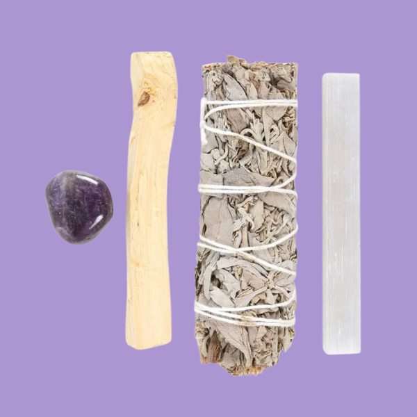 POSITIVITY + WELLBEING SMUDGE KIT