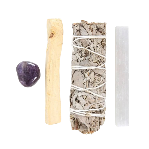 POSITIVITY + WELLBEING SMUDGE KIT