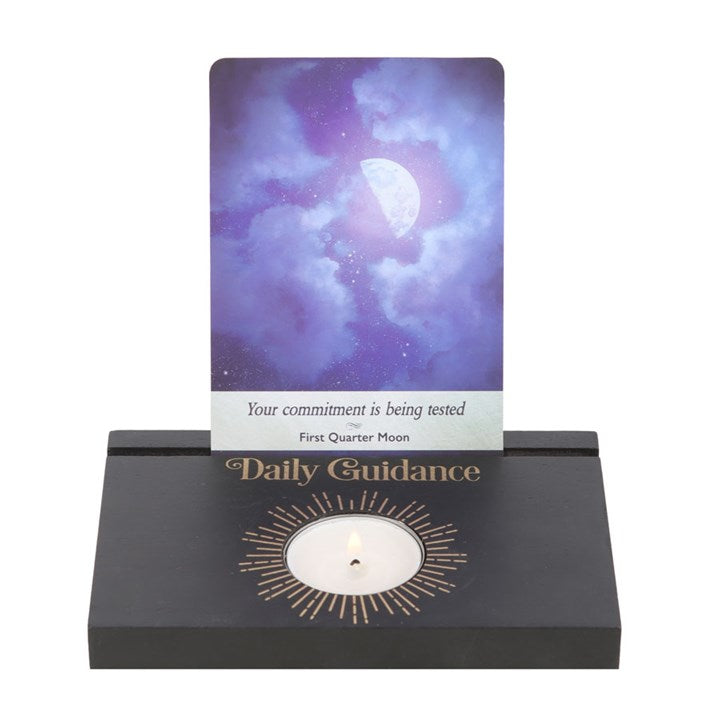 BLACK DAILY GUIDANCE TAROT CARD STAND