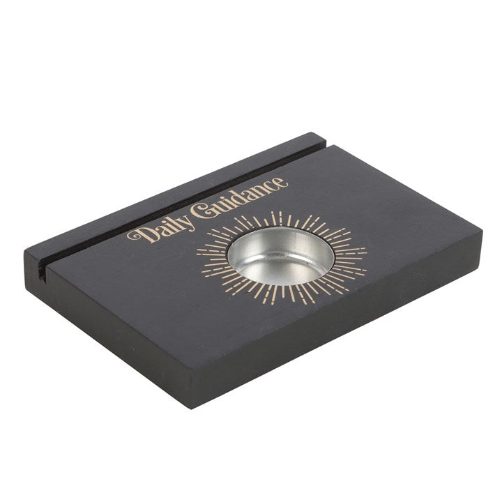 BLACK DAILY GUIDANCE TAROT CARD STAND