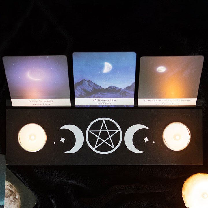 TRIPLE MOON TAROT CARD STAND