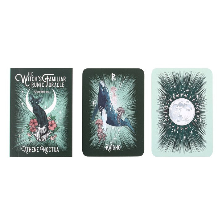THE WITCH'S FAMILIAR RUNIC ORACLE DECK