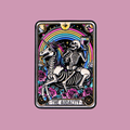 THE AUDACITY SKELETON TAROT PIN