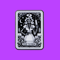 THE SKELETON NURSE TAROT PIN