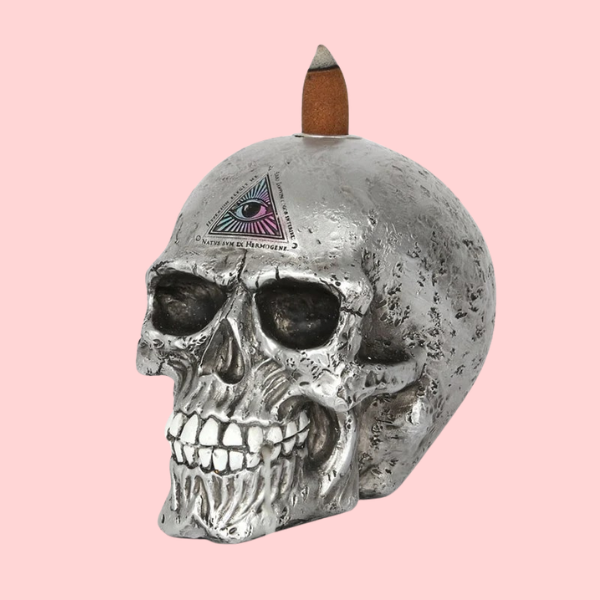 THE VOID SKULL BACKFLOW INCENSE BURNER