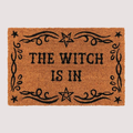 THE WITCH IS IN DOORMAT