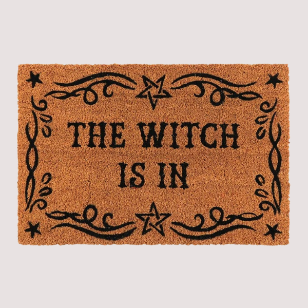 THE WITCH IS IN DOORMAT