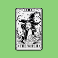 THE WITCH TAROT CARD PIN