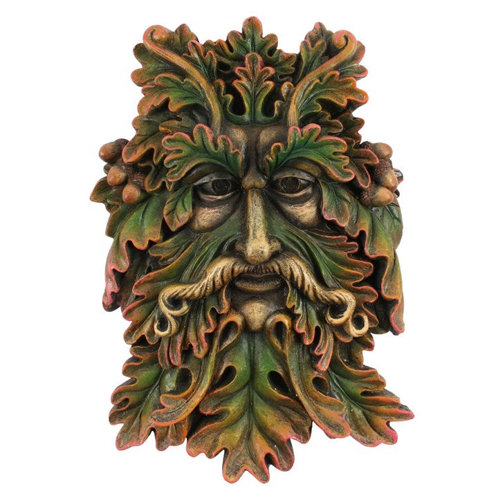 GREEN MAN WALL PLAQUE