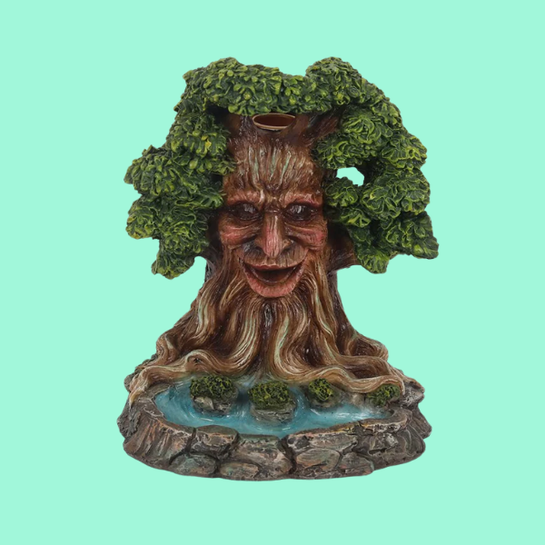 TREE MAN POND BACKFLOW INCENSE BURNER