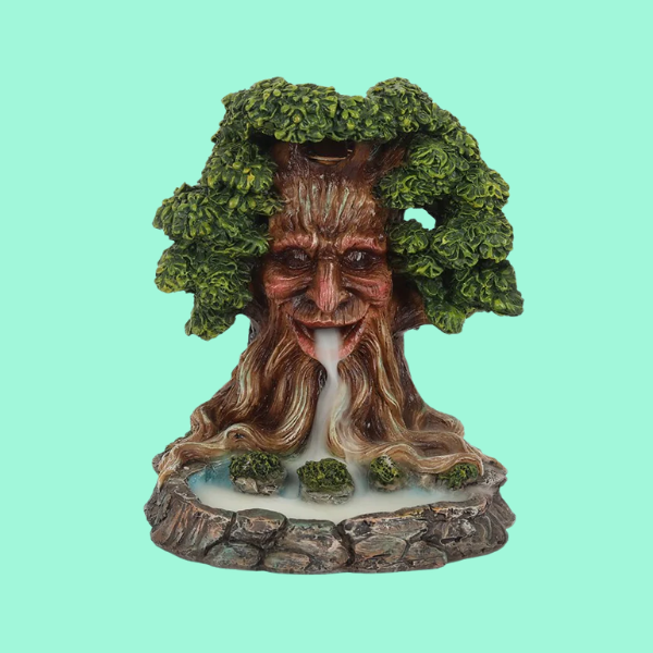 TREE MAN POND BACKFLOW INCENSE BURNER
