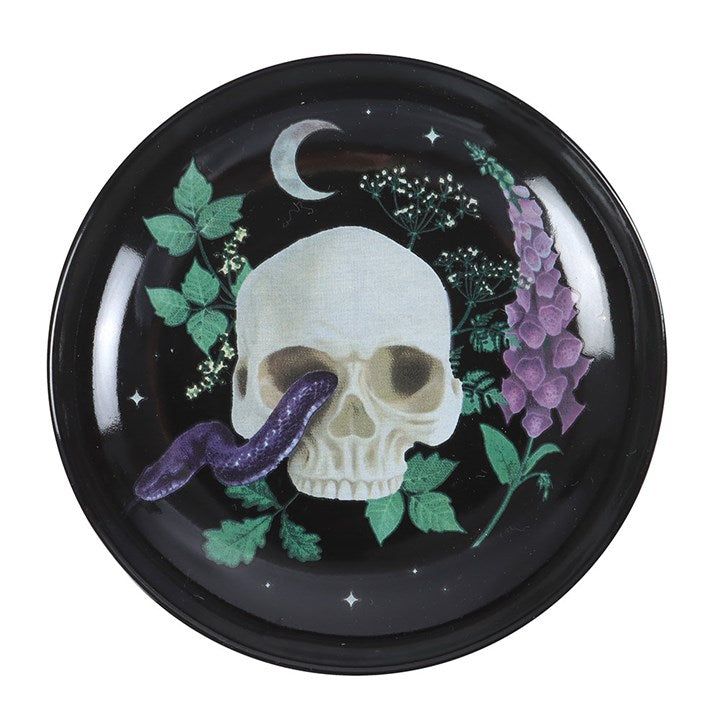SKULL + SNAKE TRINKET DISH