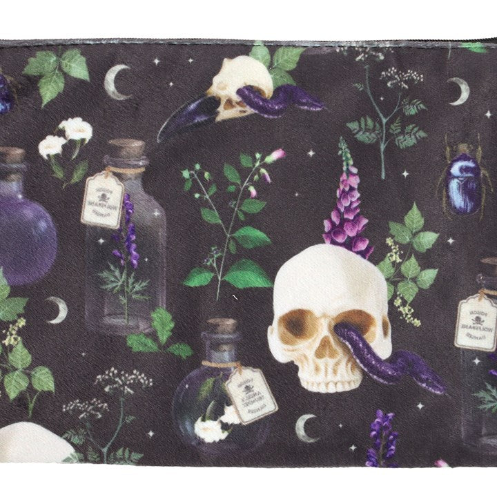 SKULL + SNAKE MAKEUP BAG