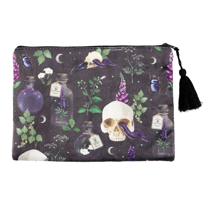 SKULL + SNAKE MAKEUP BAG