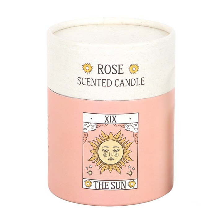 THE SUN VINTAGE TAROT CANDLE