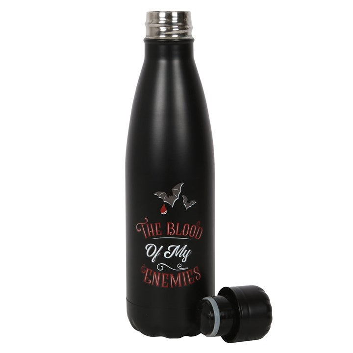 THE BLOOD OF MY ENEMIES WATER BOTTLE