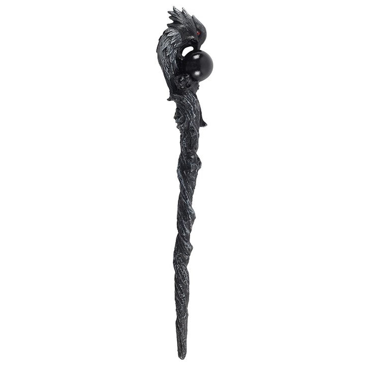 RAVEN ORB RITUAL WAND