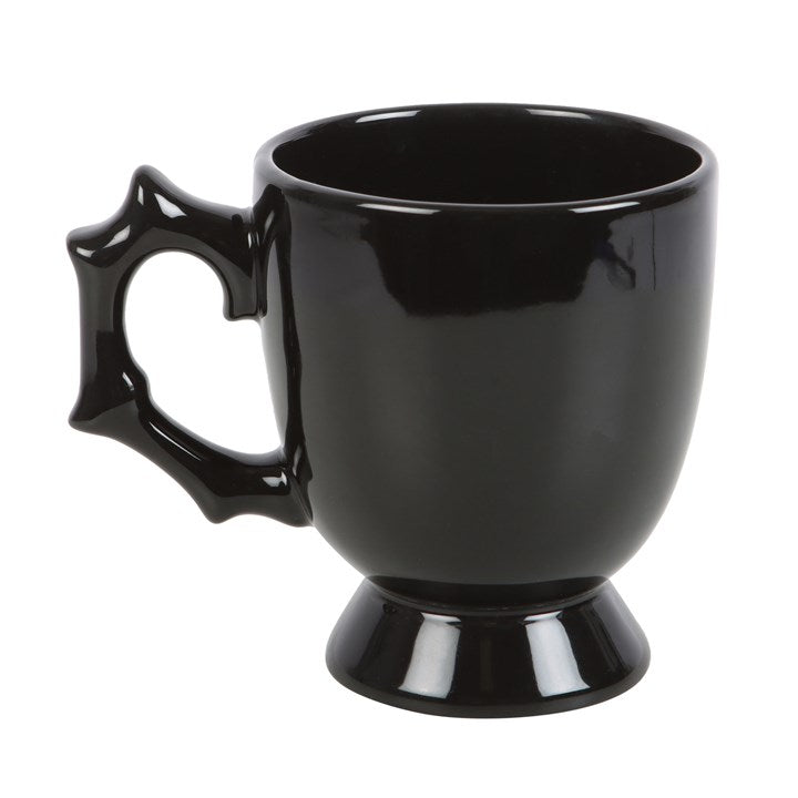 BLACK SPIDER TEACUP