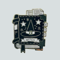 WITCH SPELL BOOK PIN