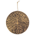 GREEN MAN TERRACOTTA HANGING PLAQUE