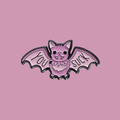 YOU SUCK PASTEL BAT PIN
