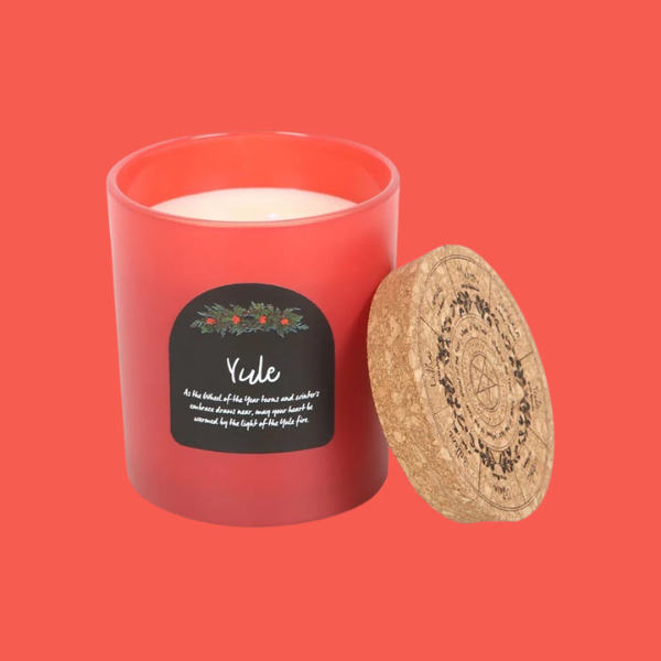 YULE WHEEL OF THE YEAR CANDLE