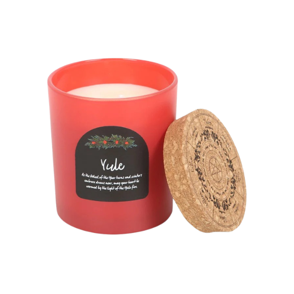 YULE WHEEL OF THE YEAR CANDLE