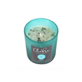 HEART CHAKRA CRYSTAL CANDLE