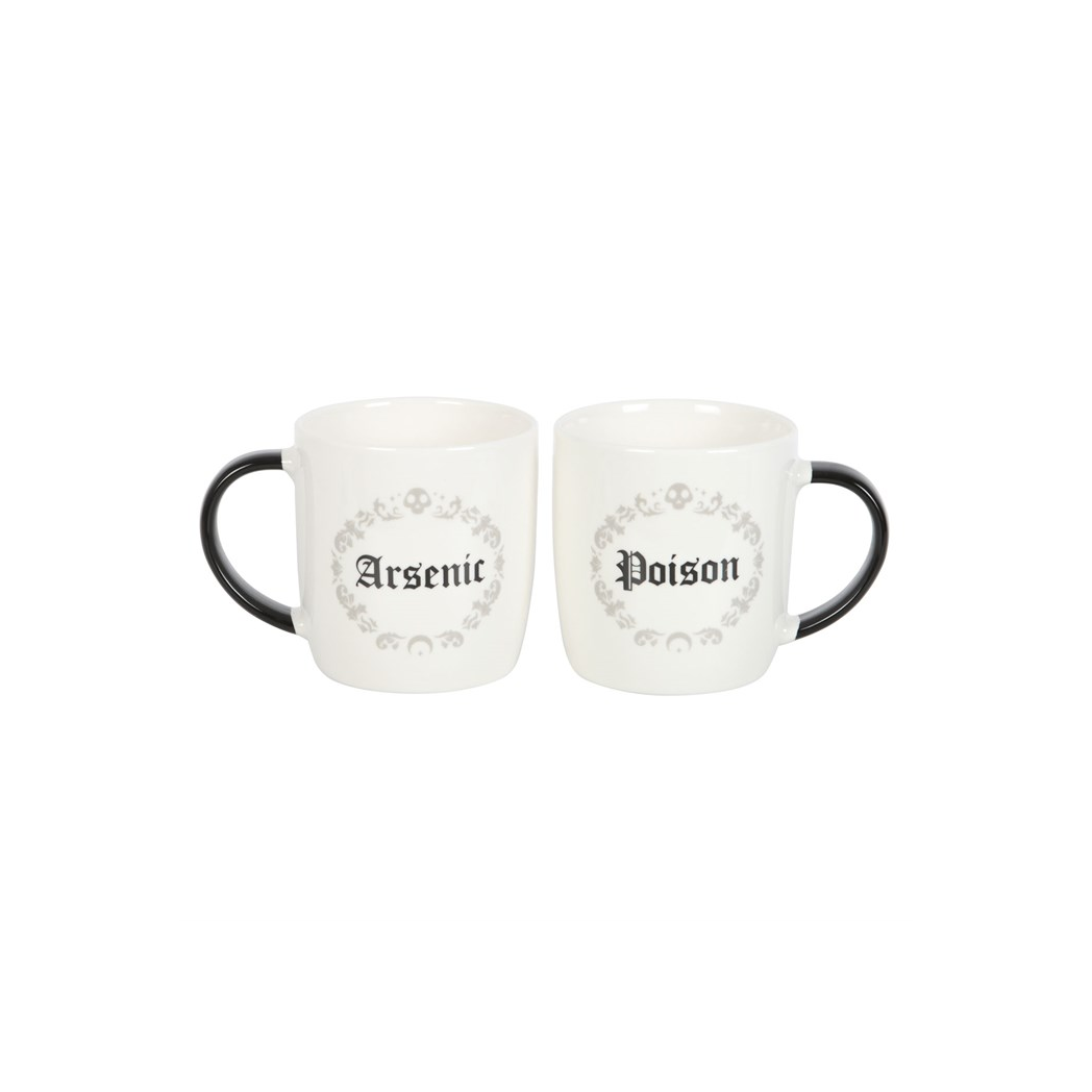 POISON + ARSENIC COUPLES MUG SET