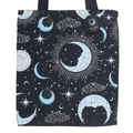 BLUE MOON PRINT TOTE BAG