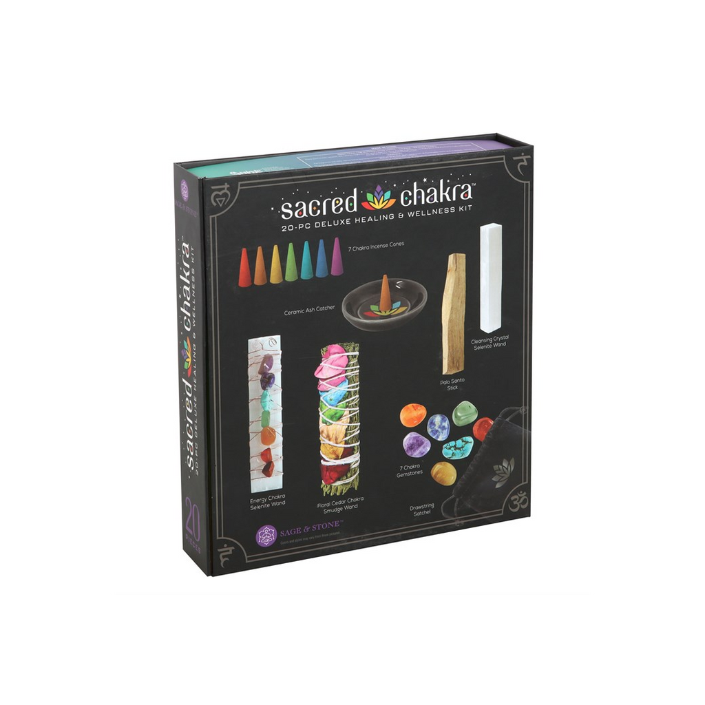SACRED CHAKRA HEALING + WELLNESS GIFT SET