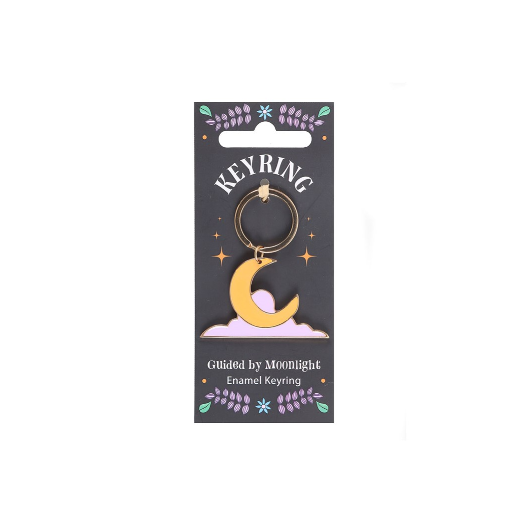 GUIDED BY MOONLIGHT KEYRING