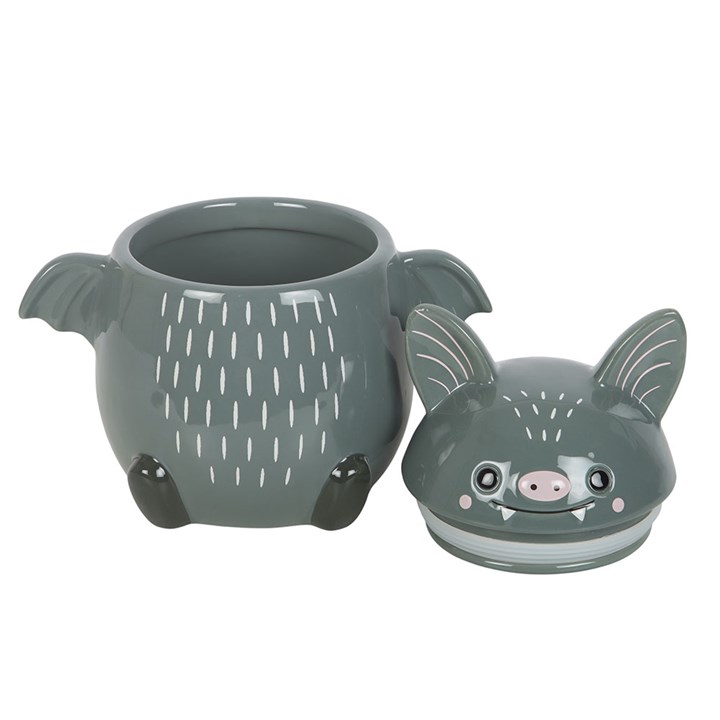 CUTE BAT COOKIE JAR