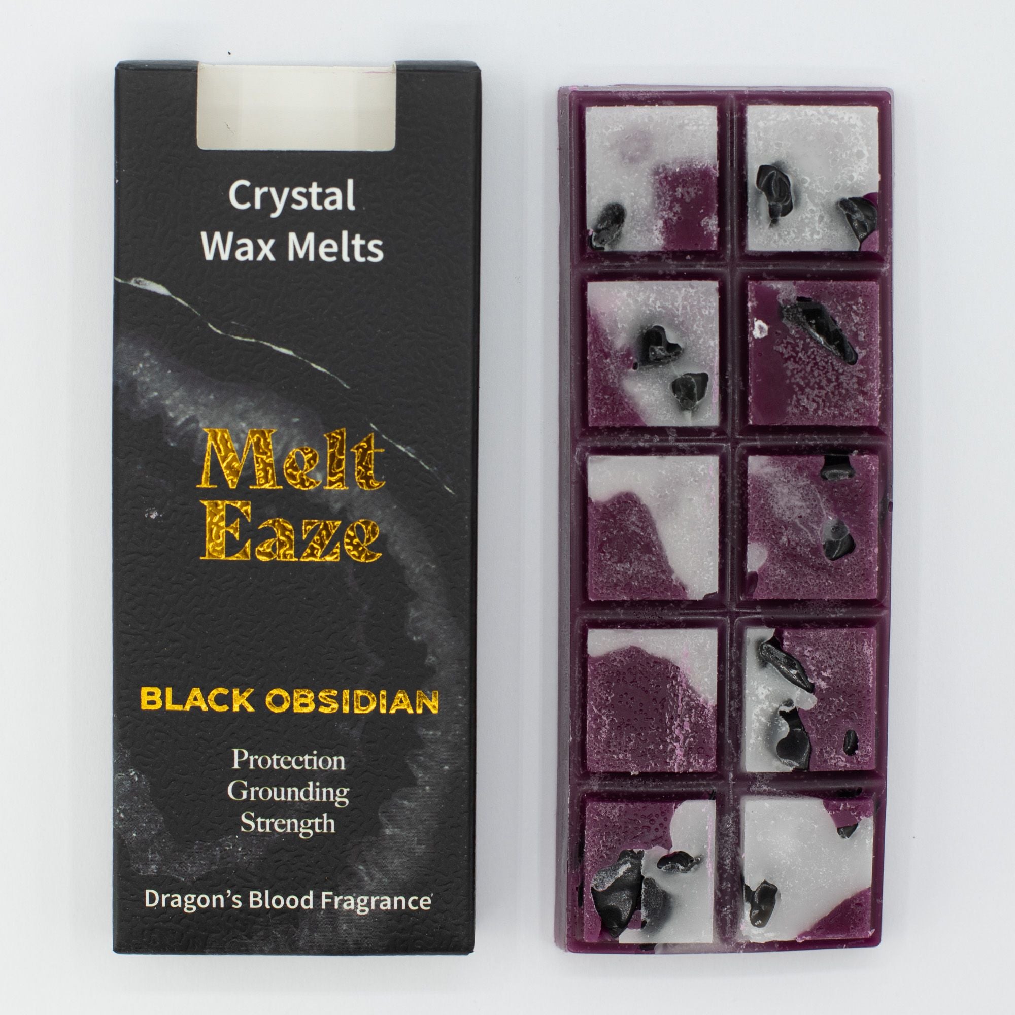 BLACK OBSIDIAN CRYSTAL WAX MELTS