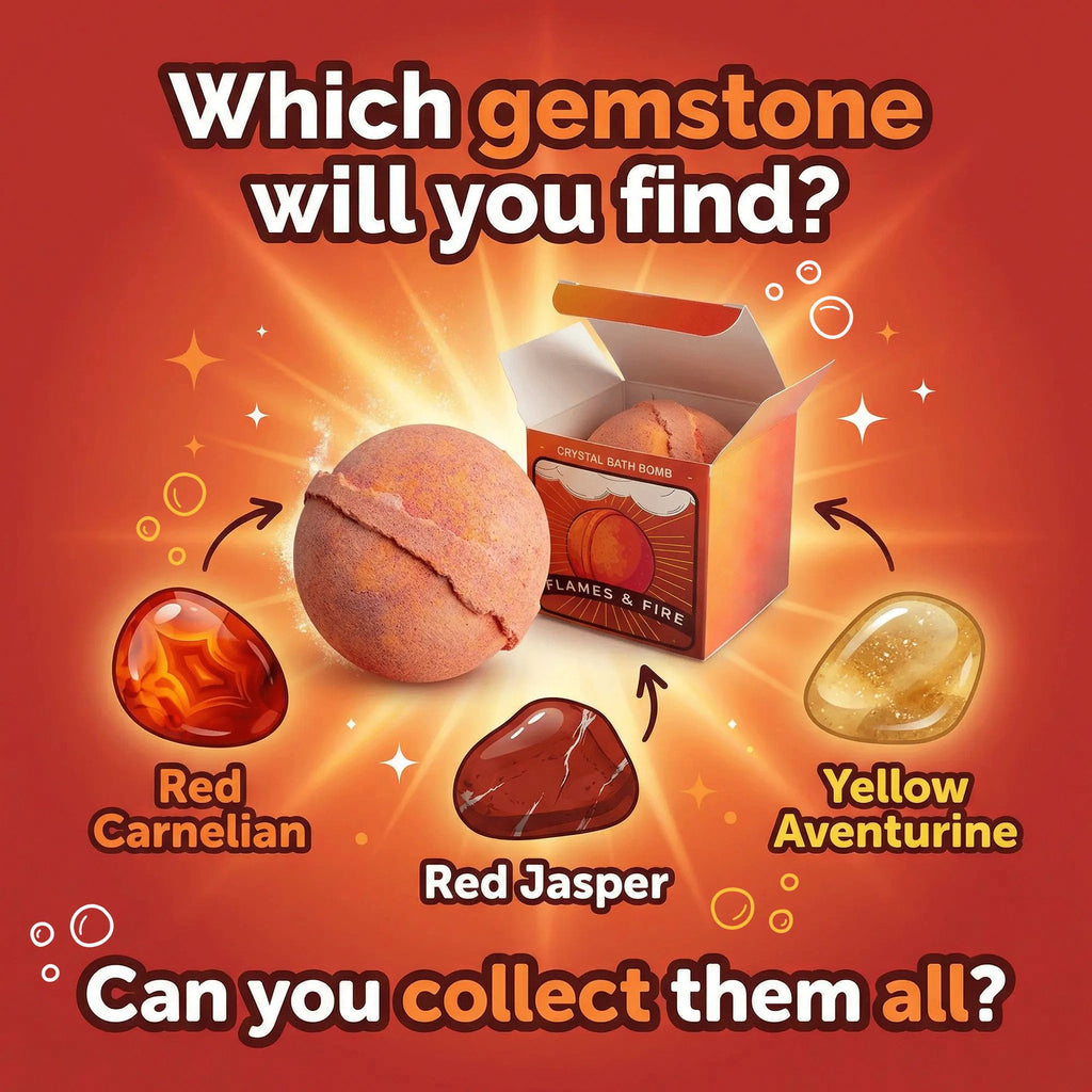 FIRE ELEMENTAL CRYSTAL BATH BOMB