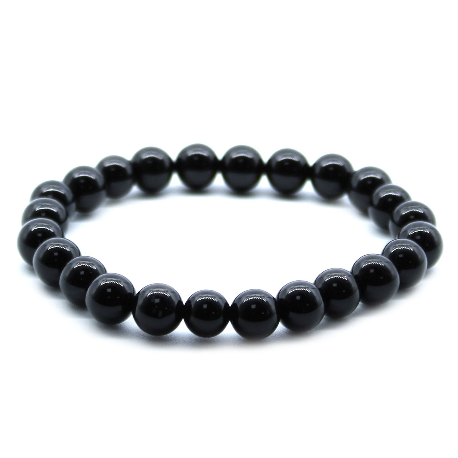 BLACK AGATE MANIFESTATION BRACELET