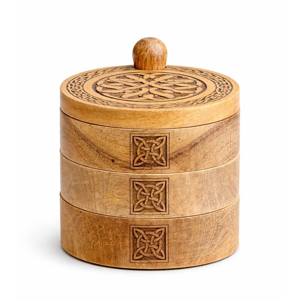 CELTIC 3 TIER STORAGE BOX